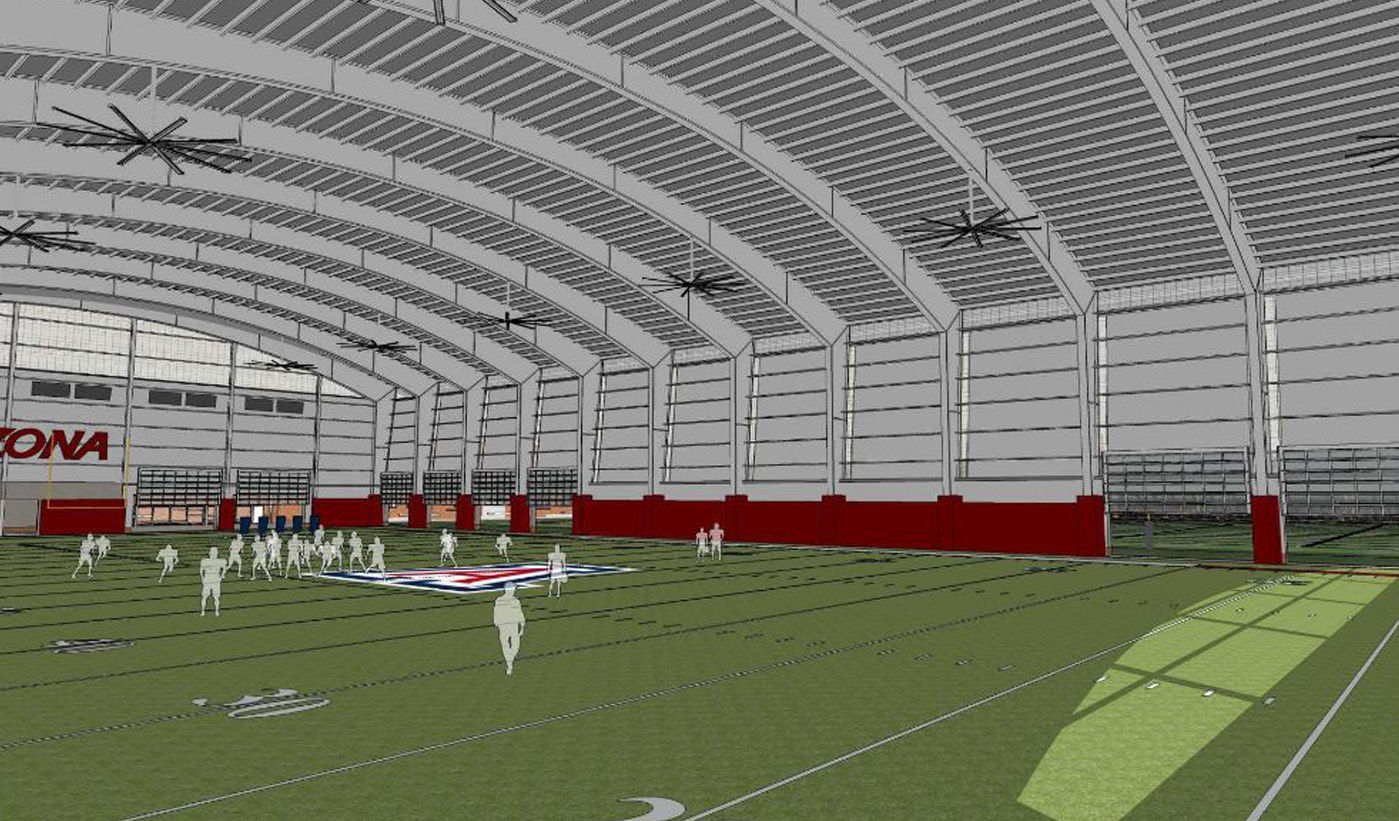 Indoor sports center renderings